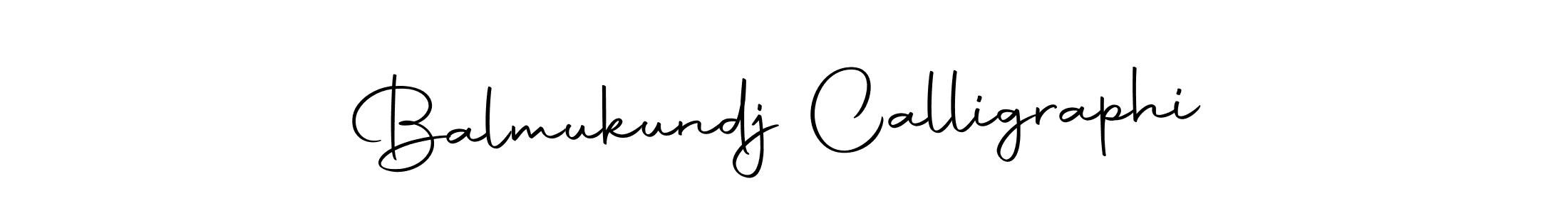 Create a beautiful signature design for name Balmukundj Calligraphi. With this signature (Autography-DOLnW) fonts, you can make a handwritten signature for free. Balmukundj Calligraphi signature style 10 images and pictures png