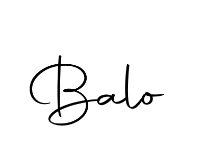 Create a beautiful signature design for name Balo. With this signature (Autography-DOLnW) fonts, you can make a handwritten signature for free. Balo signature style 10 images and pictures png