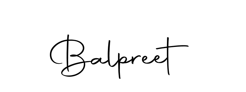 Create a beautiful signature design for name Balpreet. With this signature (Autography-DOLnW) fonts, you can make a handwritten signature for free. Balpreet signature style 10 images and pictures png