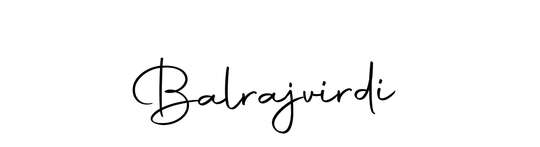 Design your own signature with our free online signature maker. With this signature software, you can create a handwritten (Autography-DOLnW) signature for name Balrajvirdi. Balrajvirdi signature style 10 images and pictures png