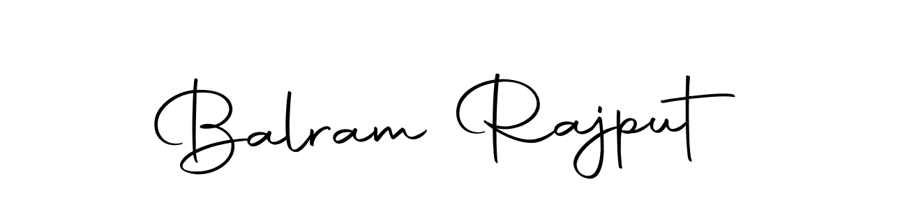 You should practise on your own different ways (Autography-DOLnW) to write your name (Balram Rajput) in signature. don't let someone else do it for you. Balram Rajput signature style 10 images and pictures png