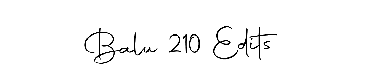 How to make Balu 210 Edits name signature. Use Autography-DOLnW style for creating short signs online. This is the latest handwritten sign. Balu 210 Edits signature style 10 images and pictures png