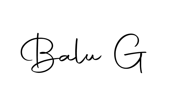 How to make Balu G signature? Autography-DOLnW is a professional autograph style. Create handwritten signature for Balu G name. Balu G signature style 10 images and pictures png