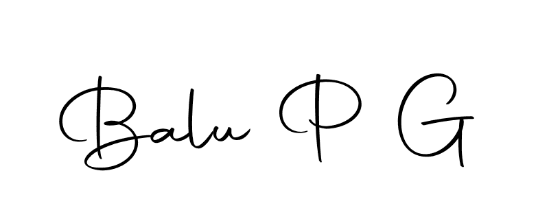 Make a beautiful signature design for name Balu P G. With this signature (Autography-DOLnW) style, you can create a handwritten signature for free. Balu P G signature style 10 images and pictures png