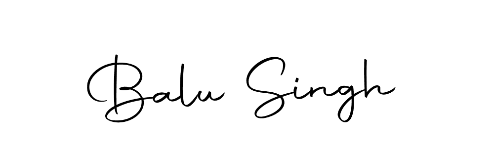 Also we have Balu Singh name is the best signature style. Create professional handwritten signature collection using Autography-DOLnW autograph style. Balu Singh signature style 10 images and pictures png