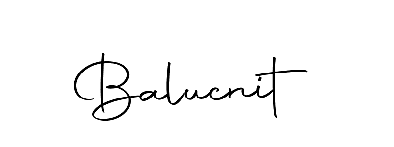 Balucnit stylish signature style. Best Handwritten Sign (Autography-DOLnW) for my name. Handwritten Signature Collection Ideas for my name Balucnit. Balucnit signature style 10 images and pictures png