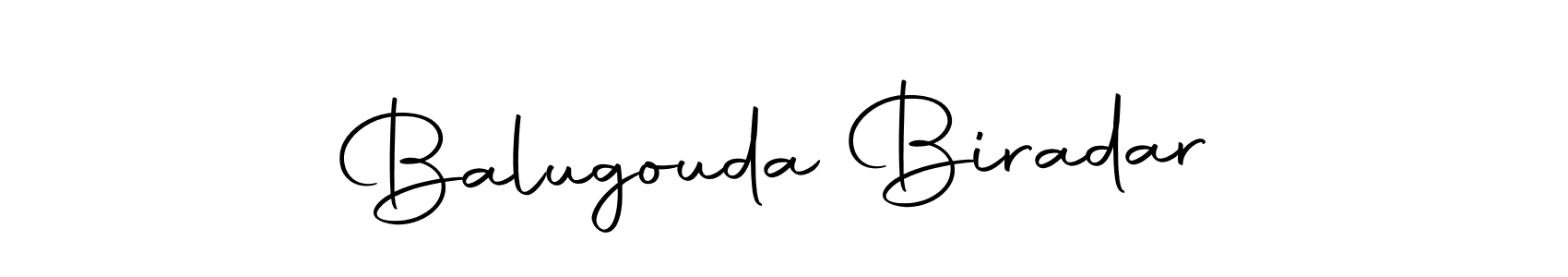 How to make Balugouda Biradar name signature. Use Autography-DOLnW style for creating short signs online. This is the latest handwritten sign. Balugouda Biradar signature style 10 images and pictures png