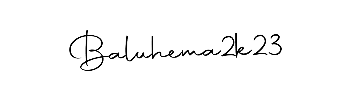 You should practise on your own different ways (Autography-DOLnW) to write your name (Baluhema2k23) in signature. don't let someone else do it for you. Baluhema2k23 signature style 10 images and pictures png