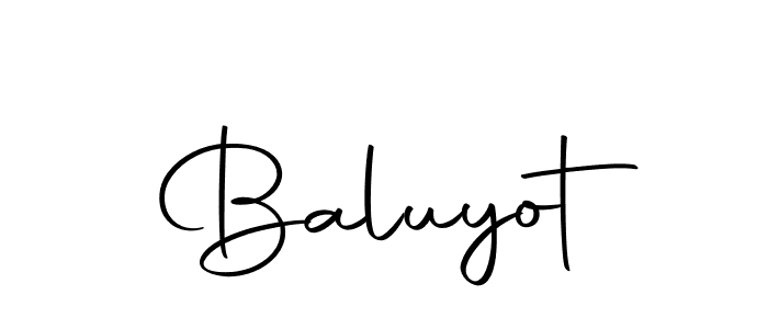 Baluyot stylish signature style. Best Handwritten Sign (Autography-DOLnW) for my name. Handwritten Signature Collection Ideas for my name Baluyot. Baluyot signature style 10 images and pictures png