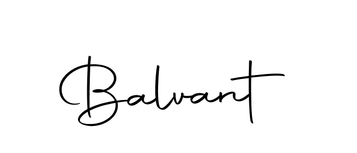 Design your own signature with our free online signature maker. With this signature software, you can create a handwritten (Autography-DOLnW) signature for name Balvant. Balvant signature style 10 images and pictures png