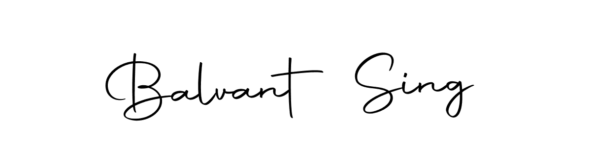 Design your own signature with our free online signature maker. With this signature software, you can create a handwritten (Autography-DOLnW) signature for name Balvant Sing. Balvant Sing signature style 10 images and pictures png