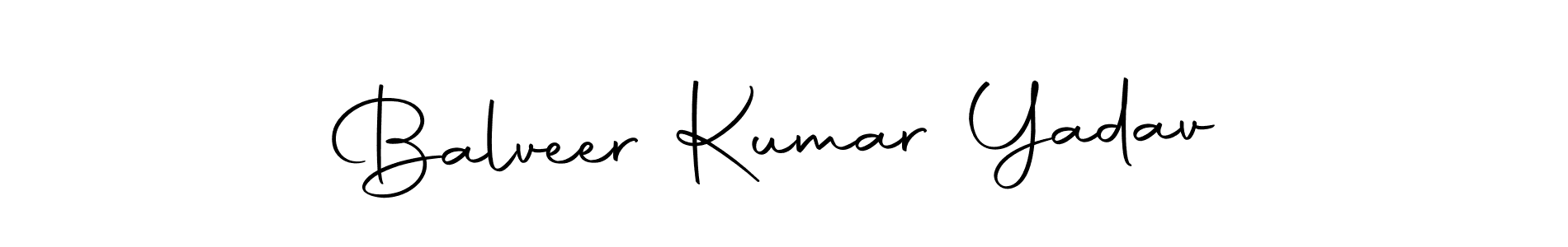 Make a beautiful signature design for name Balveer Kumar Yadav. Use this online signature maker to create a handwritten signature for free. Balveer Kumar Yadav signature style 10 images and pictures png