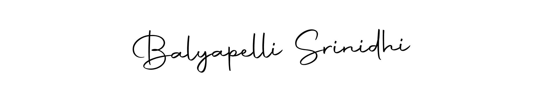 Also You can easily find your signature by using the search form. We will create Balyapelli Srinidhi name handwritten signature images for you free of cost using Autography-DOLnW sign style. Balyapelli Srinidhi signature style 10 images and pictures png