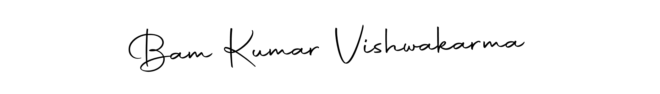 This is the best signature style for the Bam Kumar Vishwakarma name. Also you like these signature font (Autography-DOLnW). Mix name signature. Bam Kumar Vishwakarma signature style 10 images and pictures png