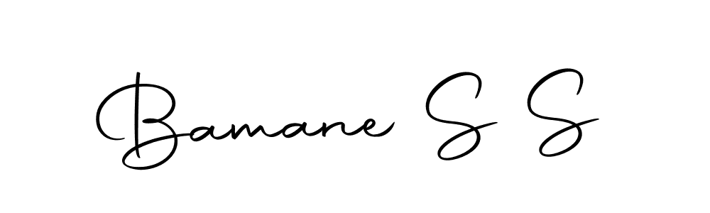 Also You can easily find your signature by using the search form. We will create Bamane S S name handwritten signature images for you free of cost using Autography-DOLnW sign style. Bamane S S signature style 10 images and pictures png