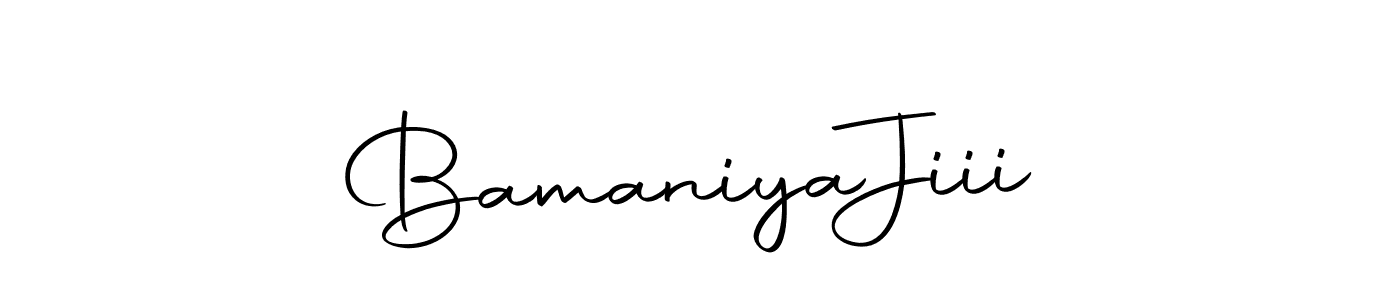 Once you've used our free online signature maker to create your best signature Autography-DOLnW style, it's time to enjoy all of the benefits that Bamaniya  Jiii name signing documents. Bamaniya  Jiii signature style 10 images and pictures png