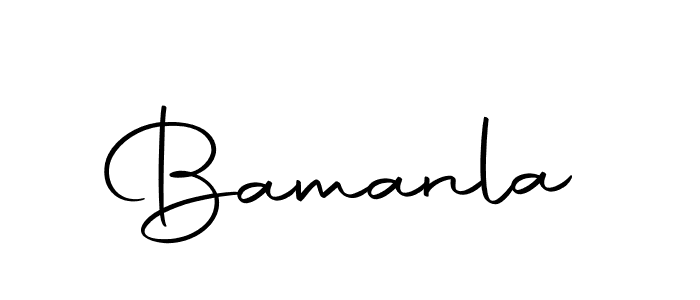 How to make Bamanla signature? Autography-DOLnW is a professional autograph style. Create handwritten signature for Bamanla name. Bamanla signature style 10 images and pictures png