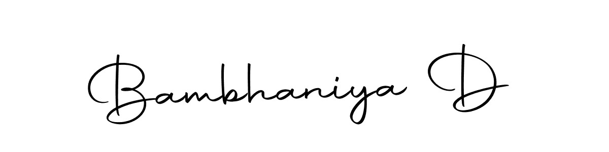 Similarly Autography-DOLnW is the best handwritten signature design. Signature creator online .You can use it as an online autograph creator for name Bambhaniya D. Bambhaniya D signature style 10 images and pictures png