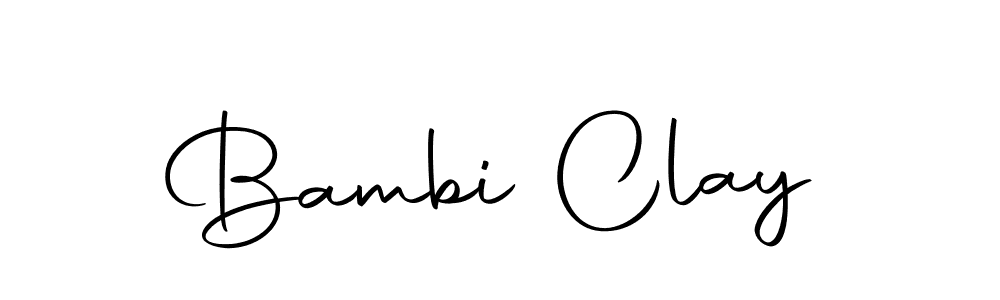 Once you've used our free online signature maker to create your best signature Autography-DOLnW style, it's time to enjoy all of the benefits that Bambi Clay name signing documents. Bambi Clay signature style 10 images and pictures png