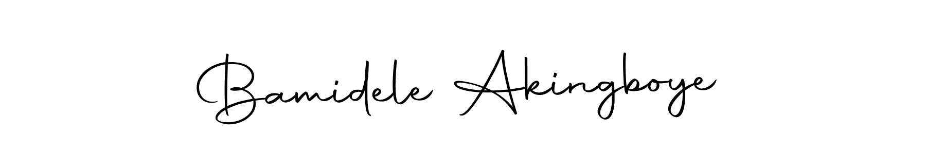 Make a beautiful signature design for name Bamidele Akingboye. Use this online signature maker to create a handwritten signature for free. Bamidele Akingboye signature style 10 images and pictures png