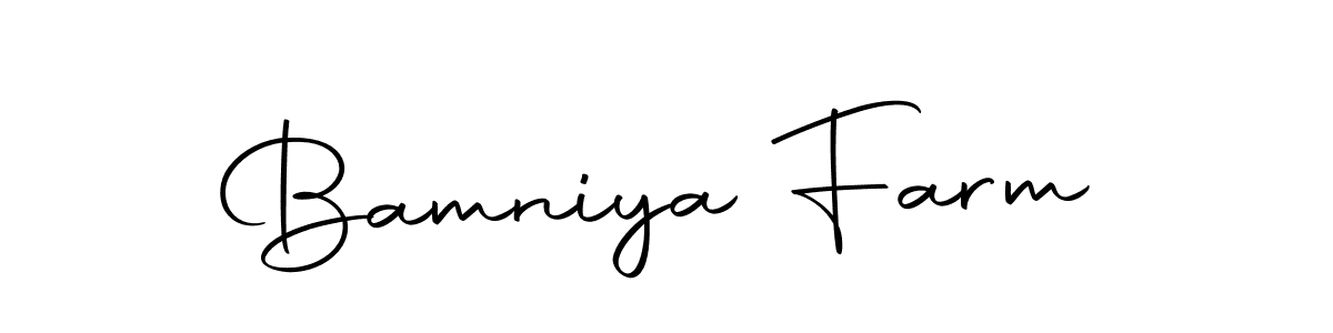Autography-DOLnW is a professional signature style that is perfect for those who want to add a touch of class to their signature. It is also a great choice for those who want to make their signature more unique. Get Bamniya Farm name to fancy signature for free. Bamniya Farm signature style 10 images and pictures png