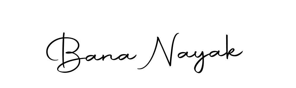 You can use this online signature creator to create a handwritten signature for the name Bana Nayak. This is the best online autograph maker. Bana Nayak signature style 10 images and pictures png