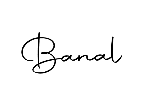 How to make Banal signature? Autography-DOLnW is a professional autograph style. Create handwritten signature for Banal name. Banal signature style 10 images and pictures png