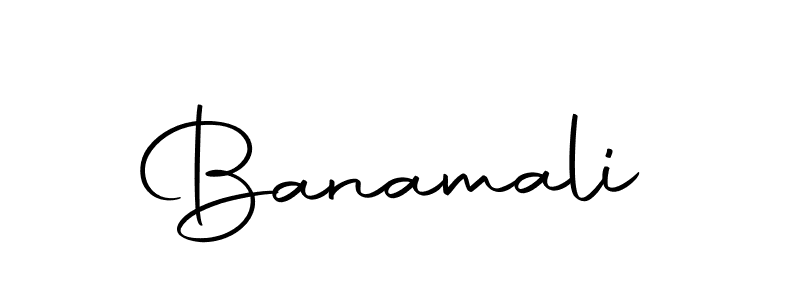 Make a beautiful signature design for name Banamali. With this signature (Autography-DOLnW) style, you can create a handwritten signature for free. Banamali signature style 10 images and pictures png
