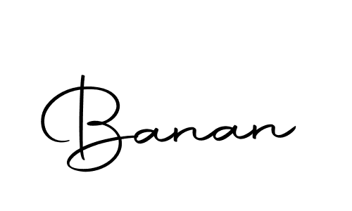 Create a beautiful signature design for name Banan. With this signature (Autography-DOLnW) fonts, you can make a handwritten signature for free. Banan signature style 10 images and pictures png