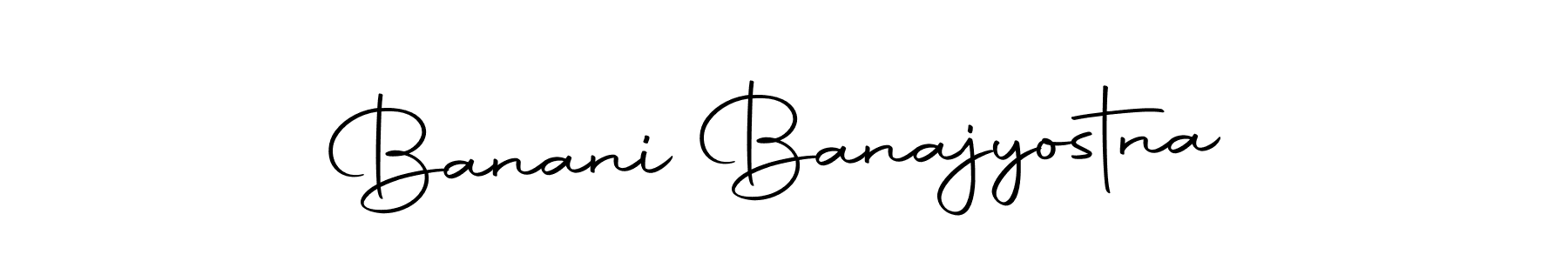 How to make Banani Banajyostna signature? Autography-DOLnW is a professional autograph style. Create handwritten signature for Banani Banajyostna name. Banani Banajyostna signature style 10 images and pictures png