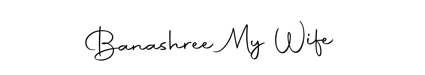 Once you've used our free online signature maker to create your best signature Autography-DOLnW style, it's time to enjoy all of the benefits that Banashree My Wife name signing documents. Banashree My Wife signature style 10 images and pictures png