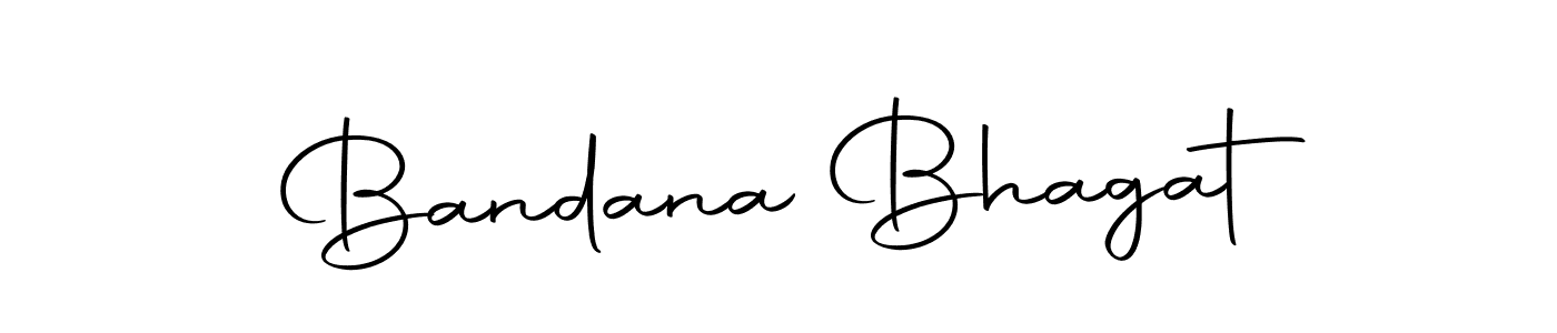 Bandana Bhagat stylish signature style. Best Handwritten Sign (Autography-DOLnW) for my name. Handwritten Signature Collection Ideas for my name Bandana Bhagat. Bandana Bhagat signature style 10 images and pictures png