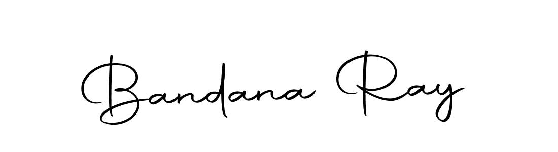 Use a signature maker to create a handwritten signature online. With this signature software, you can design (Autography-DOLnW) your own signature for name Bandana Ray. Bandana Ray signature style 10 images and pictures png