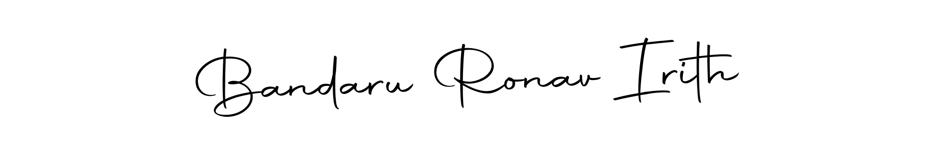 Once you've used our free online signature maker to create your best signature Autography-DOLnW style, it's time to enjoy all of the benefits that Bandaru Ronav Irith name signing documents. Bandaru Ronav Irith signature style 10 images and pictures png
