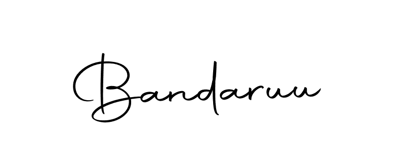 if you are searching for the best signature style for your name Bandaruu. so please give up your signature search. here we have designed multiple signature styles  using Autography-DOLnW. Bandaruu signature style 10 images and pictures png