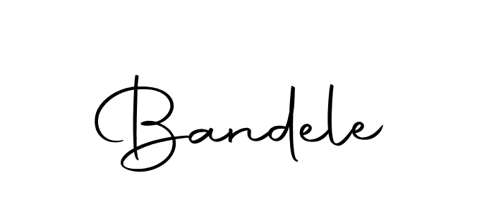 You should practise on your own different ways (Autography-DOLnW) to write your name (Bandele) in signature. don't let someone else do it for you. Bandele signature style 10 images and pictures png
