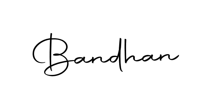 Make a beautiful signature design for name Bandhan. Use this online signature maker to create a handwritten signature for free. Bandhan signature style 10 images and pictures png