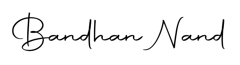 Transform the name Bandhan Nand into a signature masterpiece using Autography-DOLnW font. Ideal for photographers, artists, and creators looking for watermarks. Bandhan Nand signature style 10 images and pictures png