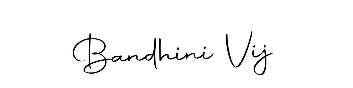 Design your own signature with our free online signature maker. With this signature software, you can create a handwritten (Autography-DOLnW) signature for name Bandhini Vij. Bandhini Vij signature style 10 images and pictures png