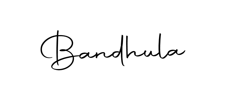 Use a signature maker to create a handwritten signature online. With this signature software, you can design (Autography-DOLnW) your own signature for name Bandhula. Bandhula signature style 10 images and pictures png