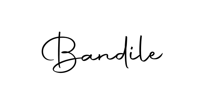 Bandile stylish signature style. Best Handwritten Sign (Autography-DOLnW) for my name. Handwritten Signature Collection Ideas for my name Bandile. Bandile signature style 10 images and pictures png