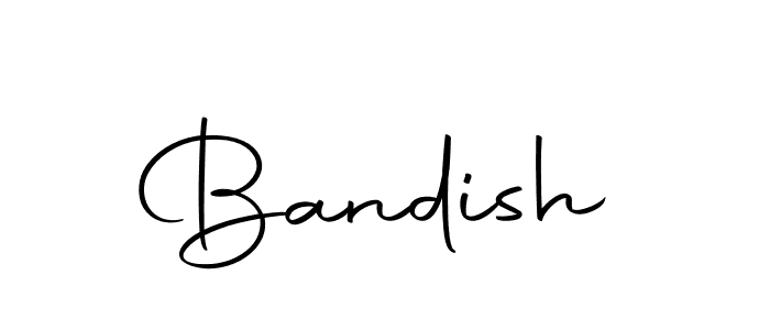 Use a signature maker to create a handwritten signature online. With this signature software, you can design (Autography-DOLnW) your own signature for name Bandish. Bandish signature style 10 images and pictures png