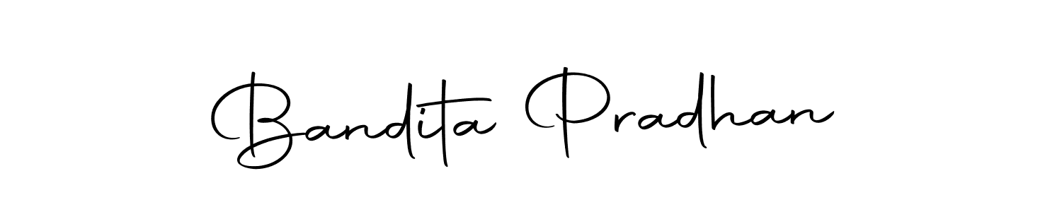 You can use this online signature creator to create a handwritten signature for the name Bandita Pradhan. This is the best online autograph maker. Bandita Pradhan signature style 10 images and pictures png