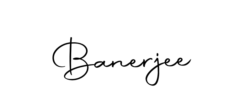 Banerjee stylish signature style. Best Handwritten Sign (Autography-DOLnW) for my name. Handwritten Signature Collection Ideas for my name Banerjee. Banerjee signature style 10 images and pictures png