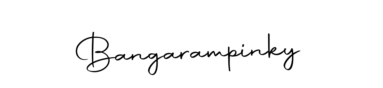 Create a beautiful signature design for name Bangarampinky. With this signature (Autography-DOLnW) fonts, you can make a handwritten signature for free. Bangarampinky signature style 10 images and pictures png