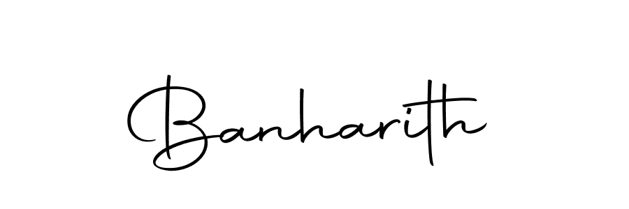 The best way (Autography-DOLnW) to make a short signature is to pick only two or three words in your name. The name Banharith include a total of six letters. For converting this name. Banharith signature style 10 images and pictures png