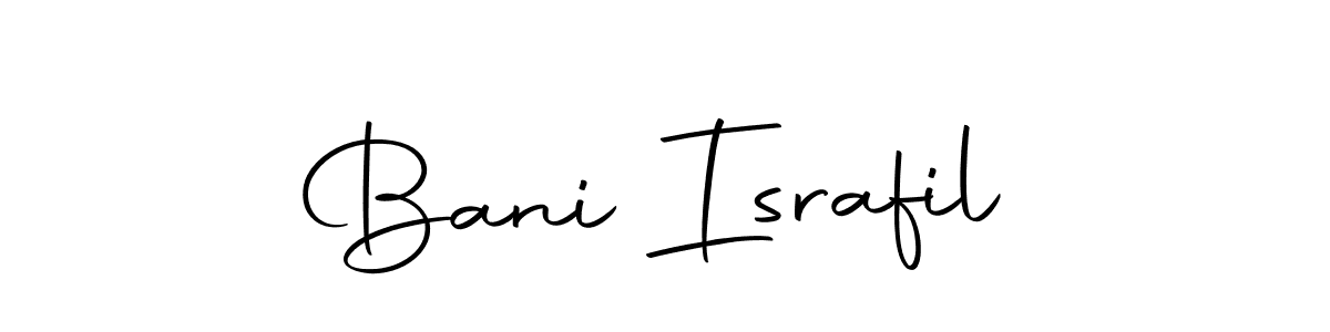 It looks lik you need a new signature style for name Bani Israfil. Design unique handwritten (Autography-DOLnW) signature with our free signature maker in just a few clicks. Bani Israfil signature style 10 images and pictures png