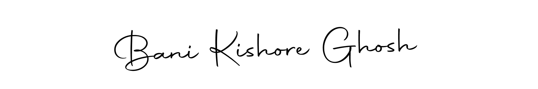 How to make Bani Kishore Ghosh signature? Autography-DOLnW is a professional autograph style. Create handwritten signature for Bani Kishore Ghosh name. Bani Kishore Ghosh signature style 10 images and pictures png