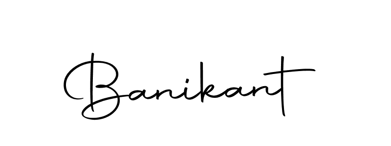 Banikant stylish signature style. Best Handwritten Sign (Autography-DOLnW) for my name. Handwritten Signature Collection Ideas for my name Banikant. Banikant signature style 10 images and pictures png