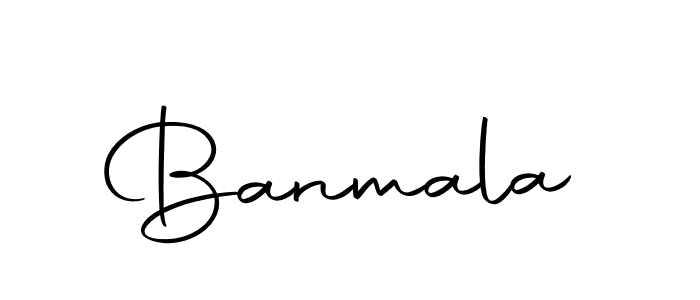 How to make Banmala signature? Autography-DOLnW is a professional autograph style. Create handwritten signature for Banmala name. Banmala signature style 10 images and pictures png